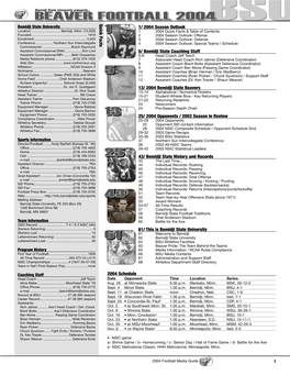 2004 Football Media Guide.Indb