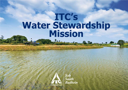 ITC's Water Stewardship Mission