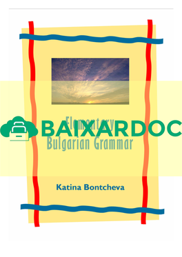 16660182 Elementary Bulgarian Grammar