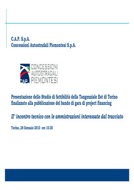 Presentazione Tangenziale Est, Comuni 28-01-10 Revnik1