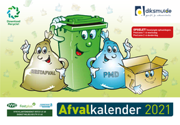 Afvalkalender Diksmuide 2021