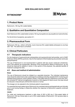 Data Sheet Rytmonorm