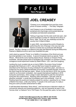 Joel Creasey