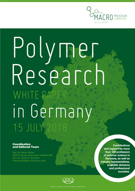 White Paper: Polymer Research in Germany