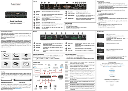 SW4-OPT-TX240RAK Quick Start Guide