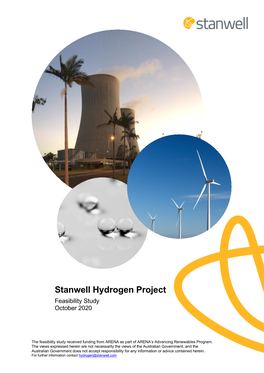 Stanwell Hydrogen Project Feasibility Study October 2020