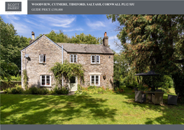 Woodview, Cutmere, Tideford, Saltash, Cornwall Pl12 5Ju Guide Price £350,000