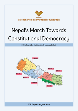 Nepal's March Towards Constitutional Democracy