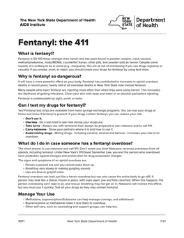 Fentanyl: The