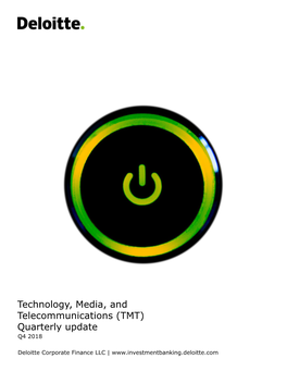 TMT) Quarterly Update Q4 2018