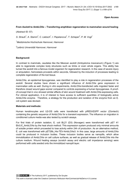 Innov Surg Sci 2017; 2, (Suppl 1): S169–S216