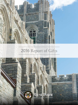 WPAOG Report of Gifts 2016.Pdf