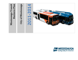 Mississauga Transit Business Plan