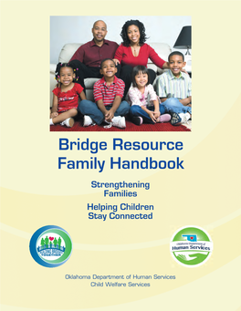 Bridge Resource Family Handbook Strengthening Families Helping Children Stay Connected