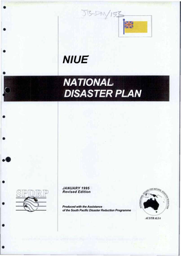Niue National; Disaster Plan