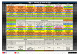Hope Channel India T.V. Guide (April - June'21) GMT IST Sunday Monday Tuesday Wednesday Thursday Friday Sabbath IST GMT 00H00 5:30Am Amazing Facts with D