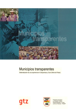 Municipio Transparente En Colquechaca