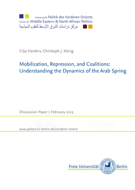 Understanding the Dynamics of the Arab Spring