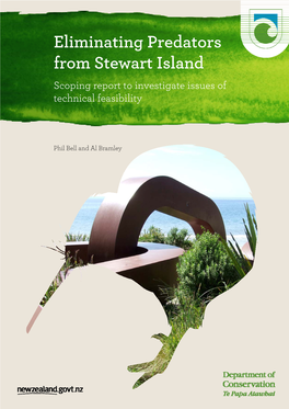 Eliminating Predators from Stewart Island Scoping Report to Investigate Issues of Technical Feasibility