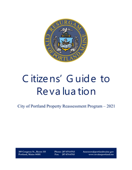 Citizens' Guide to Revaluation