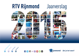 RTV Rijnmond Jaarverslag