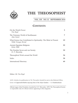 The Theosophist