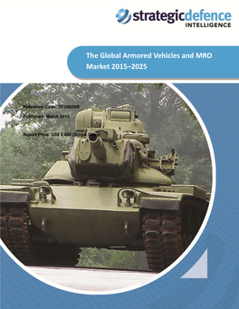 The Global Armored Vehicles and MRO Market 2015–2025