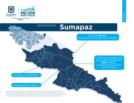 Sumapaz LOCALIDAD DE Sumapaz