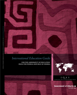 IQAS International Education Guide