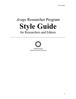 Arago™ Style Guide