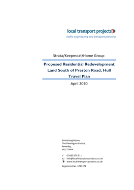 Strata/Keepmoat/Home Group Proposed Residential