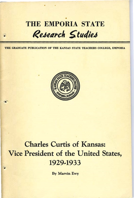 Charles Curtis of Kansas: I Vice President of the United States
