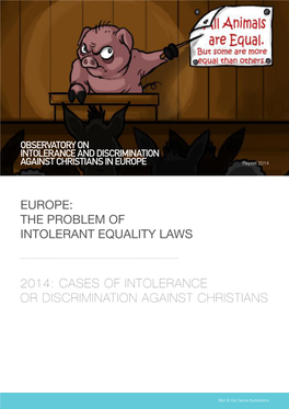 The Problem of Intolerant Equality Laws 2014
