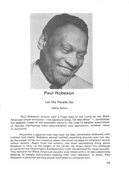 Paul Robeson