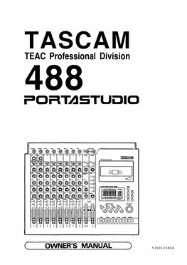 TEAC Professional Division 488