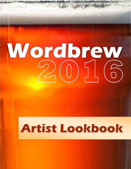 Wordbrew 2016 Artist Lookbook