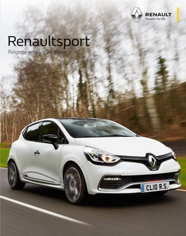 Renaultsport Reignite Your Va Va Voom Renaultsport Reignite Your Va Va Voom