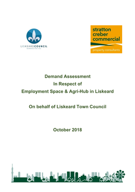 Demand Assessment in Respect of Employment Space & Agri-Hub In