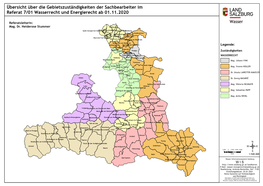 Gebietsaufteilung Wasserrecht