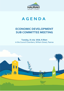 Economic Development Subcommittee Agenda