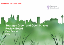 Strategic Green and Open Spaces Review Board