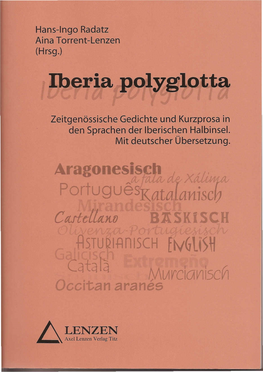 Aina Torrent-Lenzen (Hrsg.) Iberia Polyglotta. Zeitgenössische