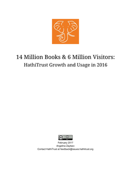 14 Million Books & 6 Million Visitors