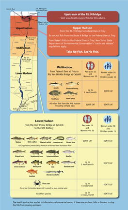 Hudson River Health Advice on Eating Fish You Catch