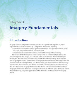 Imagery Fundamentals