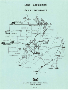 Land Acquisition Falls Lake Project