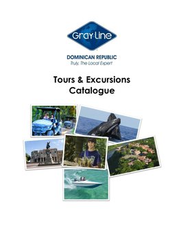 Tours & Excursions Catalogue