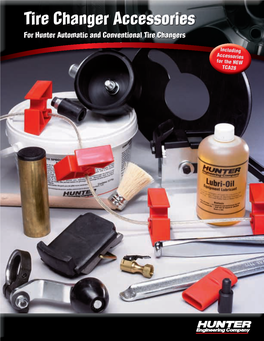 Tire Changer Accessories for Hunter Automatic and Conventional Tire Changers