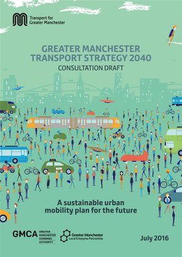 Consultation on Greater Manchester Transport Strategy 2040