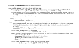 FAMILY Serrasalmidae Bleeker, 1859 - Piranhas and Allies [=Serrasalmi, Serrasalmoniformes, Mylesinae, Catoprionidi] Notes: Serrasalmi Swainson, 1838:256 [Ref